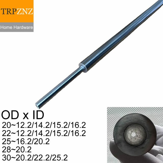 Hochpräzises Kohlenstoffstahlrohr als Teleskopzylinder-Gehäuse mit heller Innenwand in Silber, Innendurchmesser: 5,2 mm, 5,5 mm, 6,2 mm, 6,8 mm, 7,2 mm, 8,2 mm, 9,2 mm - Bild 1