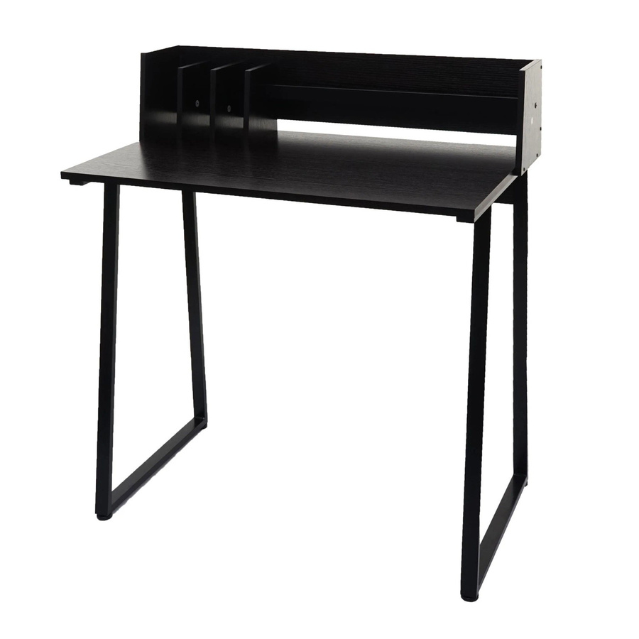 MCW Konsolentisch K69 in Schwarz mit 3D-Struktur aus Metall und MDF, Breite: 82 cm, Tiefe: 51 cm, Höhe: 94 cm - Bild 2