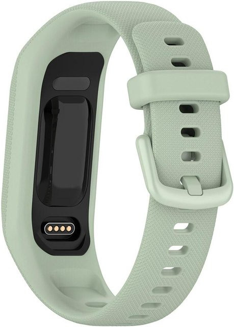 MY-CASE Uhrenarmband Silikon, grün, Unisex, Garmin Vivosmart 5 - Bild 1