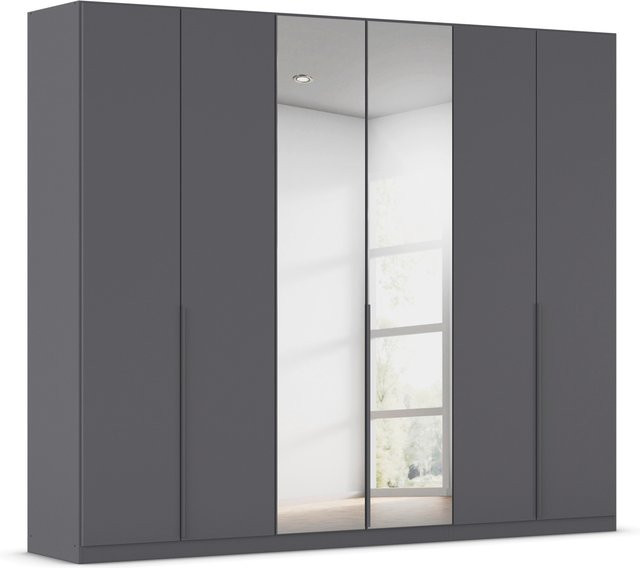 RAUCH Drehtürenschrank Alabama in Graumetallic mit Spiegel, B/H: 271 x 229 cm - Bild 1