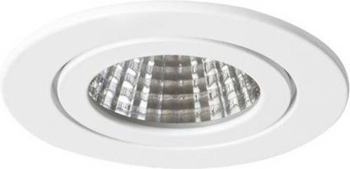 Brumberg LED-Einbauleuchte Weiß, dimmbar, 6W, warmweiß, IP54 - Bild 1