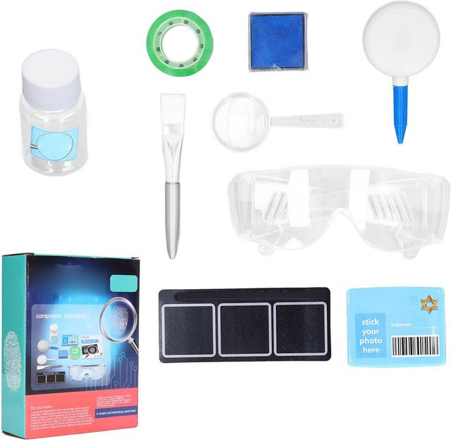 TOMTOP JMS Kinder-Fingerabdruck-Identifikationsset Wissenschaftsexperiment-Kit - Bild 1
