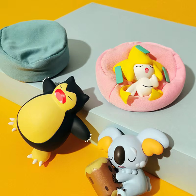 Potdemiel Pokémon Pikachu Bulbasaur Sleep Starry Dream Series, Actionfigur, 6-teiliges Set, bunt - Bild 2