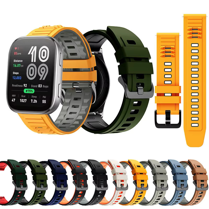 VATMENS Uhrenarmband Silikon, 22 mm, Unisex - Bild 1