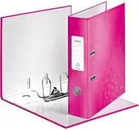 Leitz WOW Ordner aus Kunststoff DIN A4 in Pink mit 80 mm Rückenbreite - Bild 1