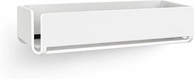 Radius Design Duschablage aus Aluminium in Weiß, rostfrei, Breite: 30 cm - Bild 1