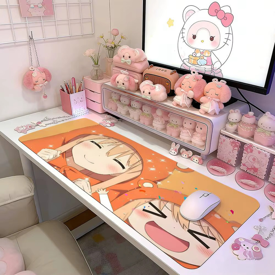 H-Himouto!Umaru-chan Anime Gaming Deskmat Sakura Mauspad in Multicolour - Bild 2