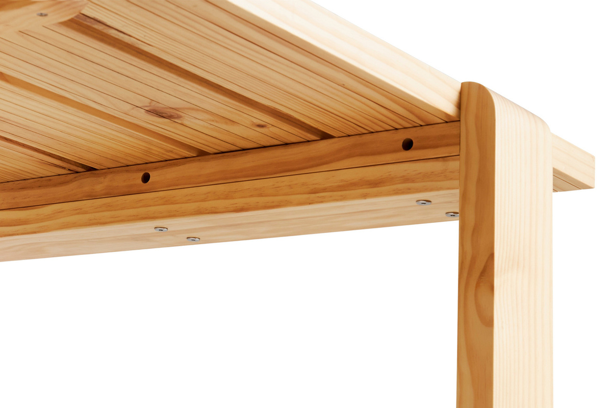 HAY Weekday Tisch aus Kiefernholz, braun, Länge: 180 cm - Bild 2