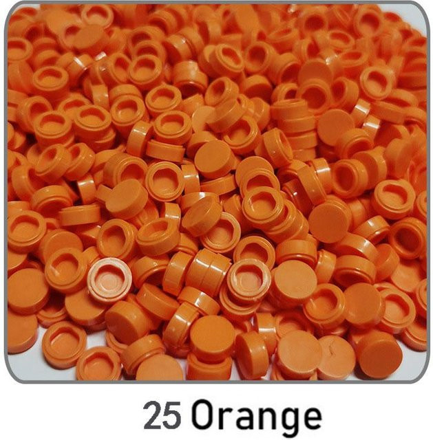 Yiran toy Bausteine Flache Kachel 1x1 Runde Ziegel, 1000-teiliges Set - Bild 1