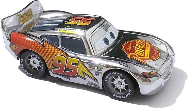 Disney Pixar Cars Lightning McQueen Cruz Ramirez Chick Hicks Jackson Storm, Diecast Spielzeugauto, 1:55, ab 4 Jahren - Bild 1