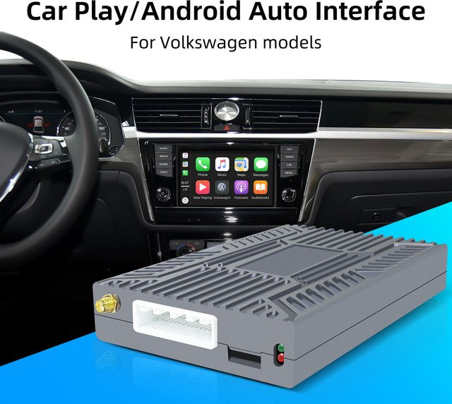 LEXXSON CarPlay und Android Auto Upgrade Decoder Box Interface Kit für VW MIB2 Plattform Golf 7, Tiguan, Lamando, Magotan und Phideon - Bild 1