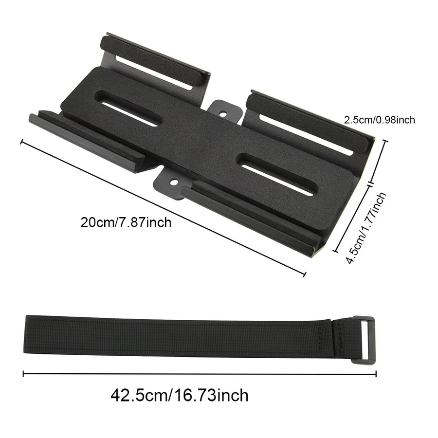 Tragbarer Lautsprecherhalter mit verstellbarem Riemen für JBL Charge 3, 4 und 5 in Schwarz - Bild 6