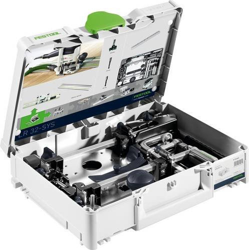 Festool Lochreihenbohr-Set LR 32-SYS Holzbohrer Set in Weiß - Bild 1