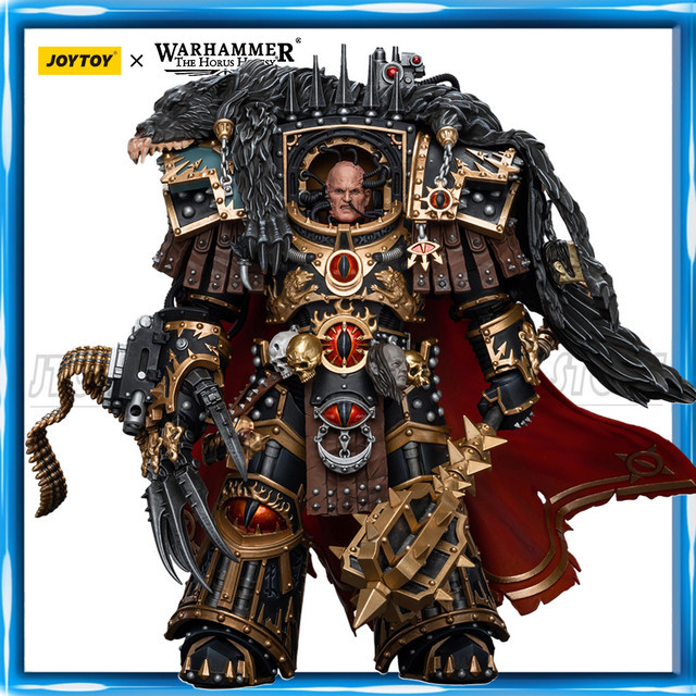 JOYTOY Warhammer 40K Söhne des Horus Warmaster Horus, Actionfigur, 1/18 - Bild 1