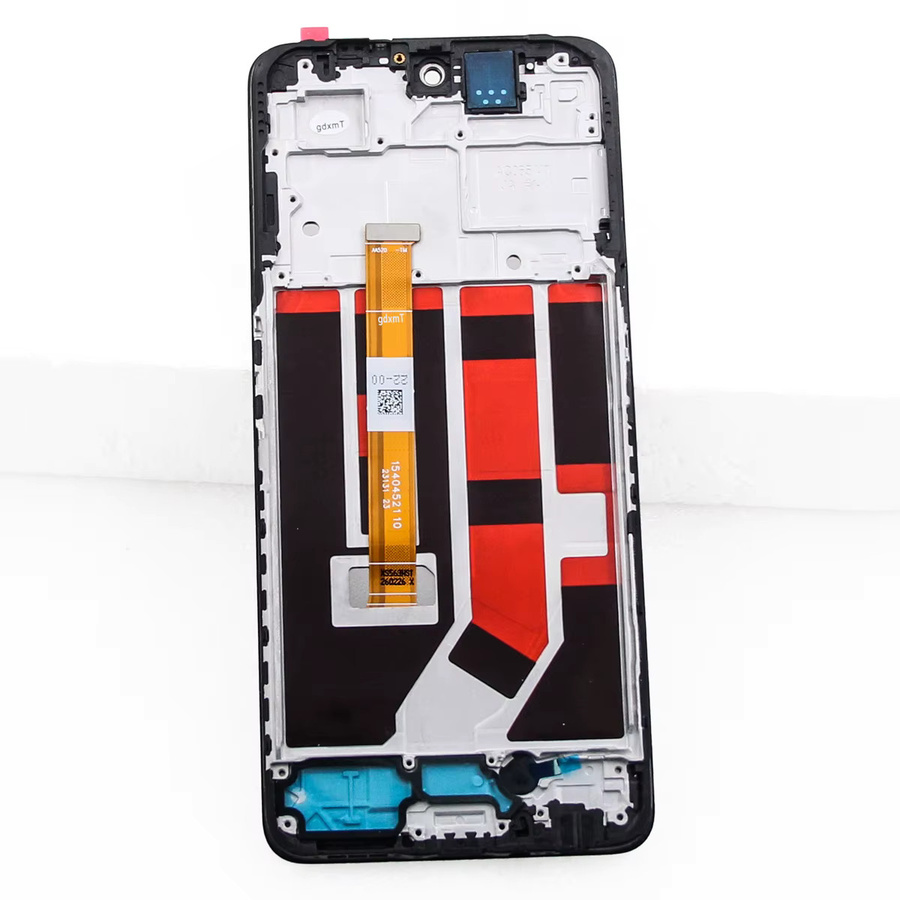 Sinmaytai LCD-Display mit Rahmen und Touchscreen-Digitizer für Oppo A98 5G CPH2529 in Schwarz - Bild 4
