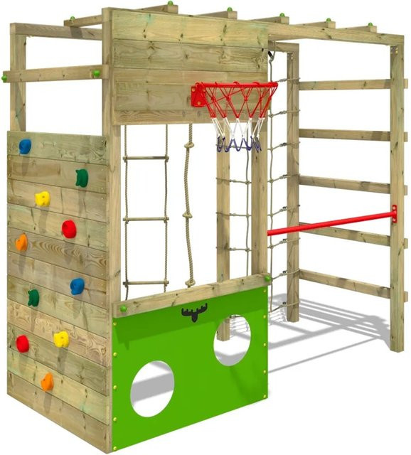 Fatmoose Spielturm CleverClimber aus Holz in Multicolour - Bild 1