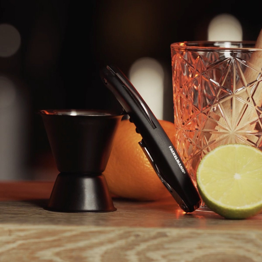 Fackelmann Cocktail Messbecher Specter aus Edelstahl in Schwarz - Bild 2