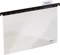 DURABLE Hängetasche aus Kunststoff in Transparent für A4 - Bild 1