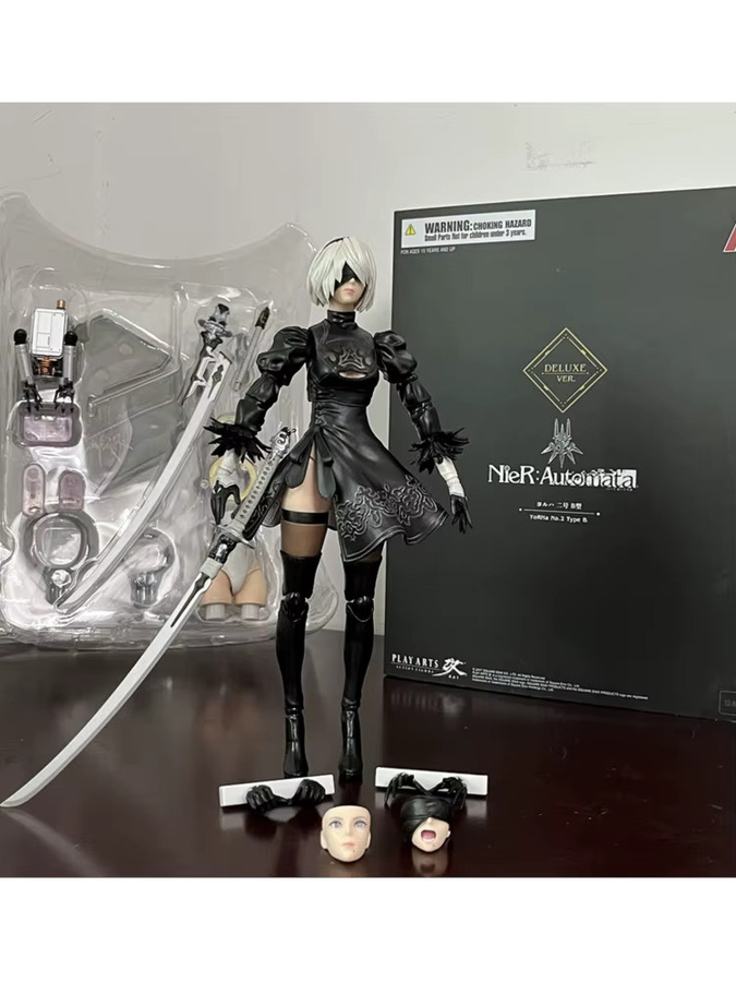 Bandai NieR:Automata 2B Typ B DX Deluxe Actionfigur, Modell Spielzeug - Bild 5