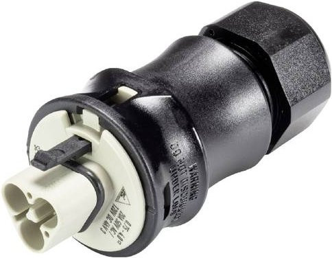 Wieland Electric X6.022.4150.8 Steckverbinder in Grau und Schwarz - Bild 1