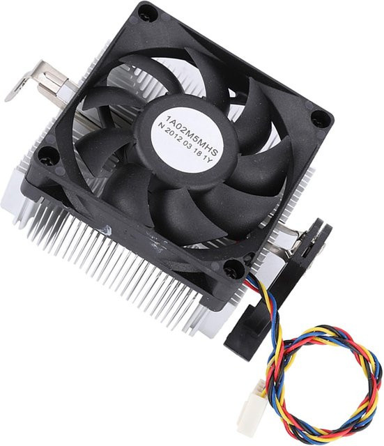 High Speed 7015 Silent-Lüfter für AMD CPU-Kühler, 12 V, Hydrauliklager, 2200 U/min, Schwarz - Bild 1