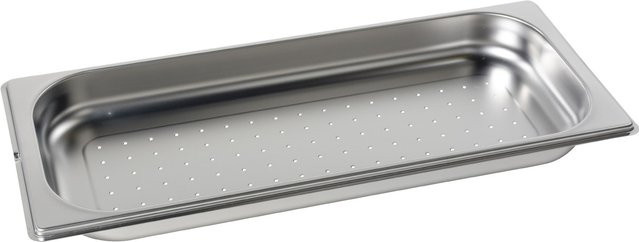 DGGL Dampfgarbehälter aus Edelstahl in Silber für Herd und Backofen - Bild 1