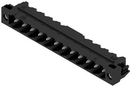 Weidmüller Stiftgehäuse-Platine BL/SL 5.08 in Schwarz, 12 Polzahl, Rastermaß 5.08 mm, 50 Stück - Bild 1