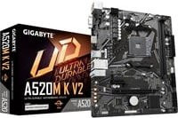 Gigabyte A520M K V2 Mainboard Micro-ATX AMD AM4 Chipsatz DDR4 USB 3.2 Gen 1 Gigabit LAN Schwarz - Bild 1