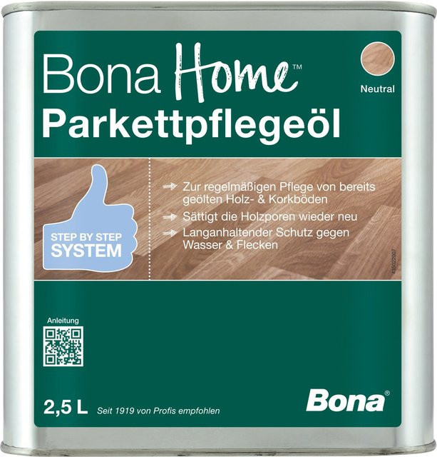 Bona Parkettpflegeöl Neutral Transparent 2,5 l - Bild 1