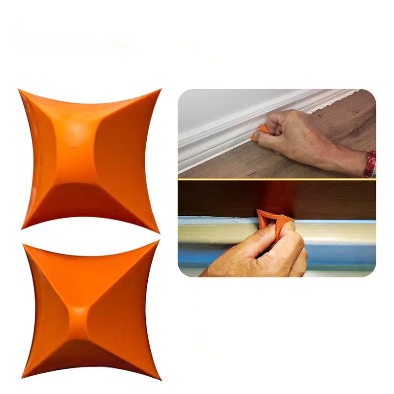Aideepen Silikon Abdichtungs Werkzeuge Set 2er Pack in Orange für Fliesen und Fugen - Bild 7