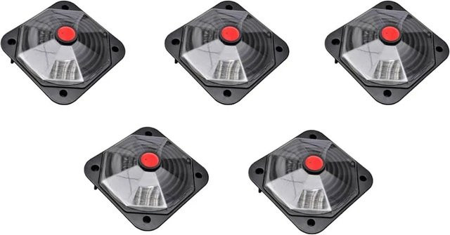 vidaXL 5er Set Solar Pool Heizung 735 W in Schwarz - Bild 1