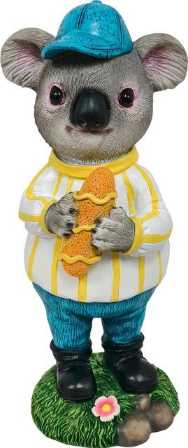 Mehrfarbige Koala Dekofigur aus Polyresin, H x B x T: 19,5 x 9 x 9 cm - Bild 1
