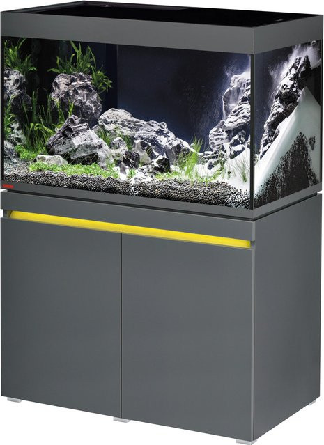 Eheim Aquarium-Kombination Incpiria 330 in Graphit mit Schwarzglas - Bild 1