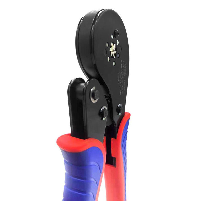 Multifunktions-Ratschen-Draht-Crimpzange von Kkmoon für Rohrkabelschuhe, 0,08–16 mm2 (28–5 AWG), aus gehärtetem Stahl, bunt - Bild 2