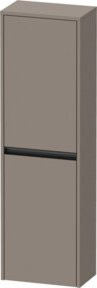 Duravit Halbhochschrank Ketho.2 mit 2 Türen und Glasfachböden, B/T/H: 40 x 24 x 132 cm - Bild 1