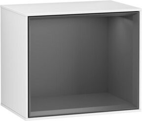 V&B Finion Regalmodul Wandbeleuchtung mit LED in Weiß lackiert, B/H/T: 41,8 x 35,6 x 27,0 cm - Bild 1