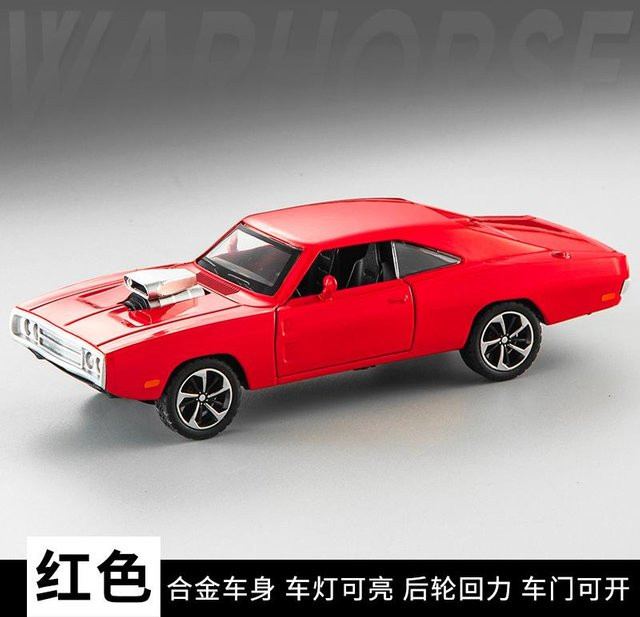 Linyi toy car Dodge Warhorse Legierungsmodellauto, 1:32, mit Licht und Sound, ab 4 Jahren - Bild 1