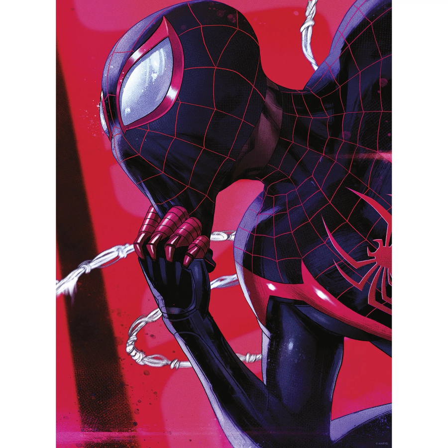 Komar Wandbild Marvel Spider-Man Pondering in Rot, B: 30 cm, H: 40 cm - Bild 2