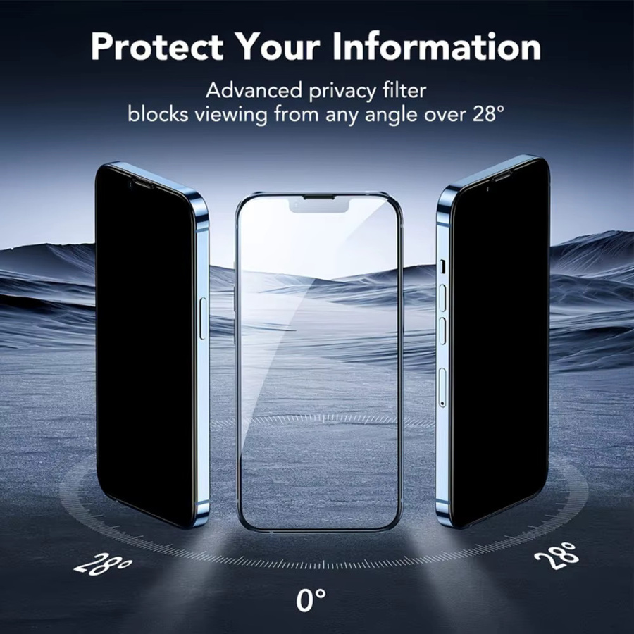 DIXSG 4-in-1 Displayschutzfolie und Kameraobjektivfolie für iPhone 17 16 15 14 13 12 Pro Max Mini Plus in Transparent - Bild 2