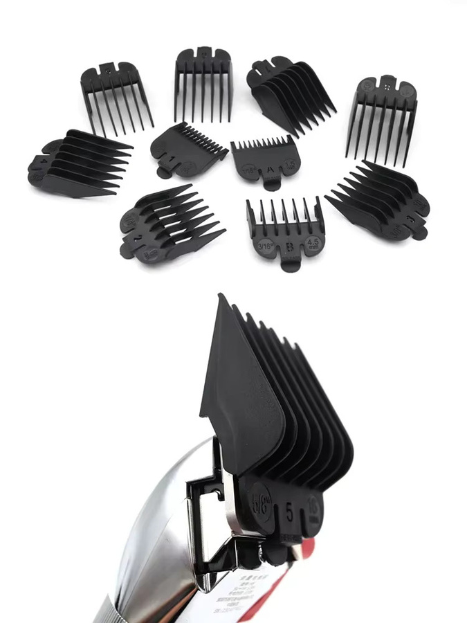 ROSYOUS Limit-Kämme-Set, 10-teilig, Schwarz, Unisex - Bild 4