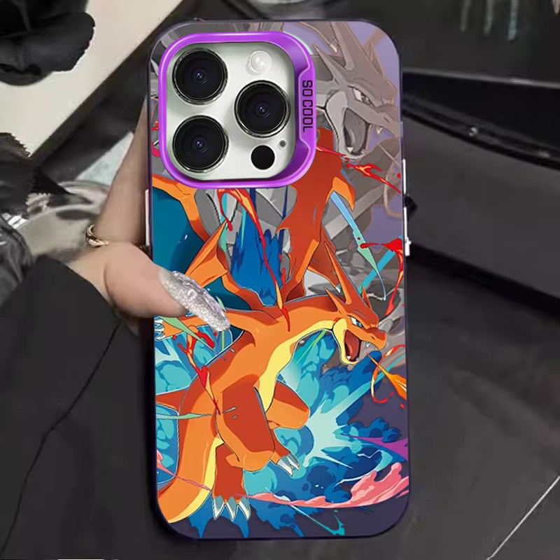 Anime Handyhülle Charizard X Dark Dragon für Samsung Galaxy A37 A57 A17 A16 A35 A55 A25 A15 A56 A54 A36 A34 A24 A26 in Multicolour - Bild 2