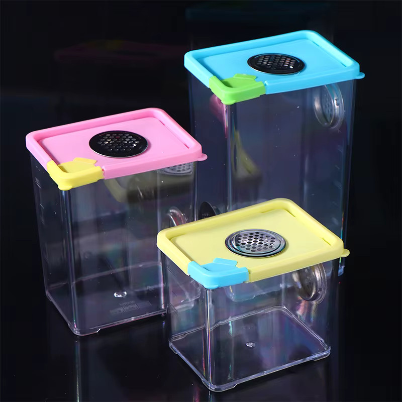Transparente Zuchtbox aus Acryl für Reptilien, Spinnen, Eidechsen und Insekten - Bild 4
