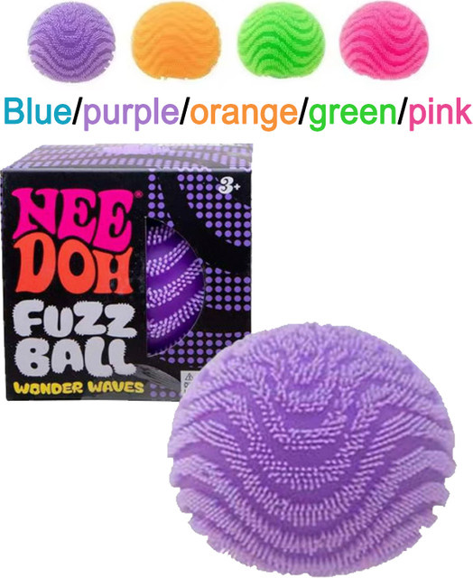Needoh Pompom Quetschspielzeug, Fidget-Spielzeug, Grün, ab 3 Jahre - Bild 1