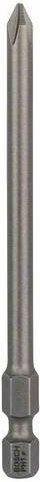 Bosch Kreuzschlitz-Bit PH 1 extra hart E 6.3, 3 Stück, Silber - Bild 1