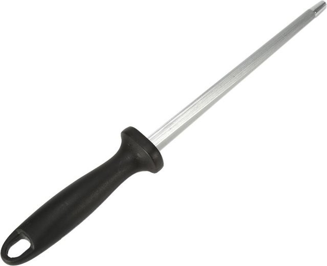 Professioneller Messerschärferstab aus Edelstahl von CosyHome in Schwarz mit Griff, Innendurchmesser: 1,73 cm - Bild 1