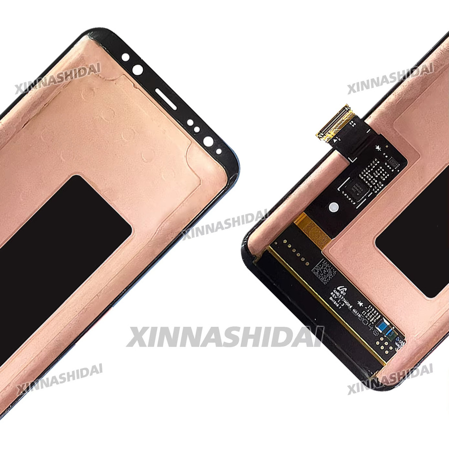 Samsung S8 AMOLED LCD Display mit Rahmen als Ersatzbildschirm und digitalem Touchscreen - Bild 3