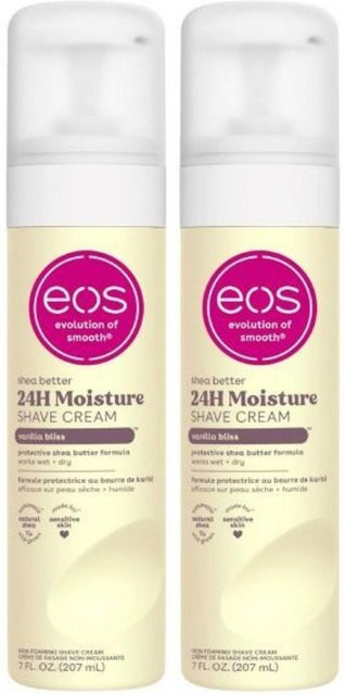 eos Sheer Better Women's Shave Vanilla Bliss Butter Rasiercreme, 2er Pack - Bild 1