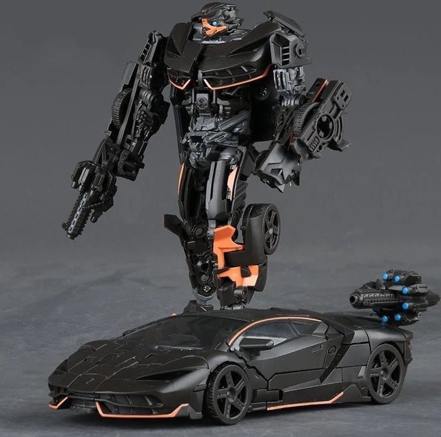 Hasbro Hot Rod Kleiner Transformierbarer Roboter Actionfigur, Sportwagen, 13cm - Bild 1