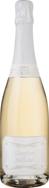 Charles du Monde Champagne Grand Cru Brut, Chardonnay & Pinot Noir, Frankreich, 0,75 l - Bild 1
