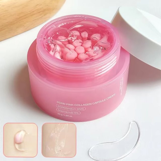 LUXURYTO PDRN Pink Collagen Kapselcreme mit Niacinamid, Gesicht, Unisex - Bild 1